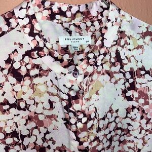 Amazing EQUIPMENT F E M M E top Sz Small